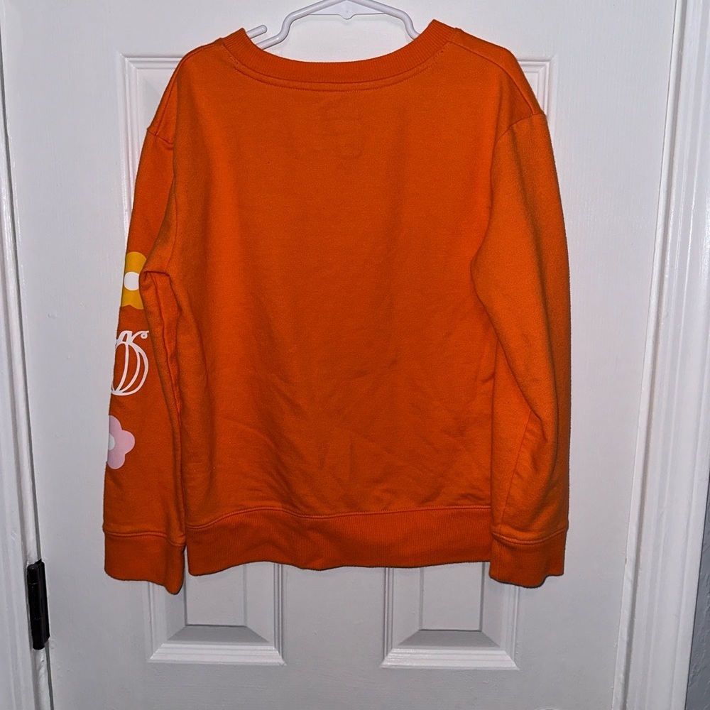 Cat & Jack Orange Trick or Treat Sweatshirt - Picture 4 of 6